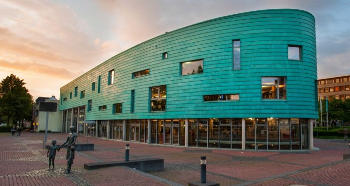 Gebäude der Stadtbibliothek Bergheim