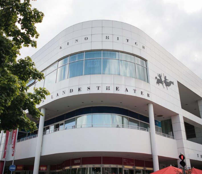 Aussenansicht Rheinisches Landestheater Neuss