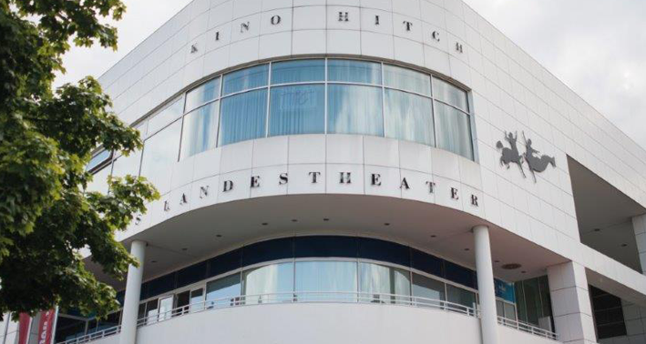Aussenansicht Rheinisches Landestheater Neuss