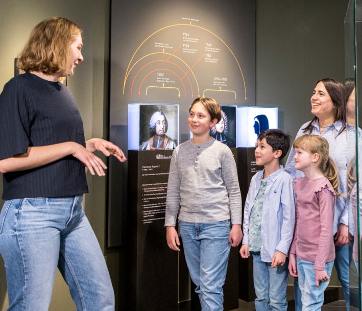 Kindergruppe im LVR-Industriemuseum St. Antony-Hütte