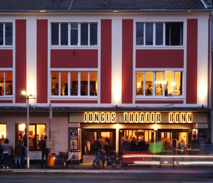 Das Foto zeigt das Gebäude des jungen Theater Bonns