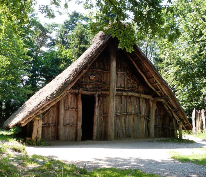Langhaus der Jungsteinzeit