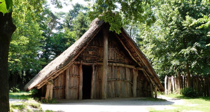 Langhaus der Jungsteinzeit