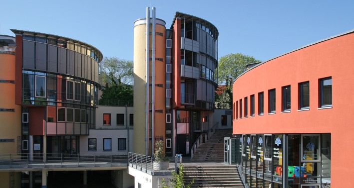 Gebäude der Stadtbücherei Bornheim