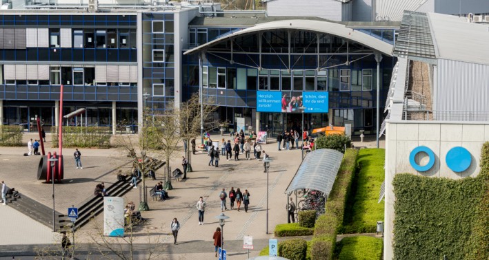 Campus der Hochschule Bonn-Rhein-Sieg in Sankt Augustin