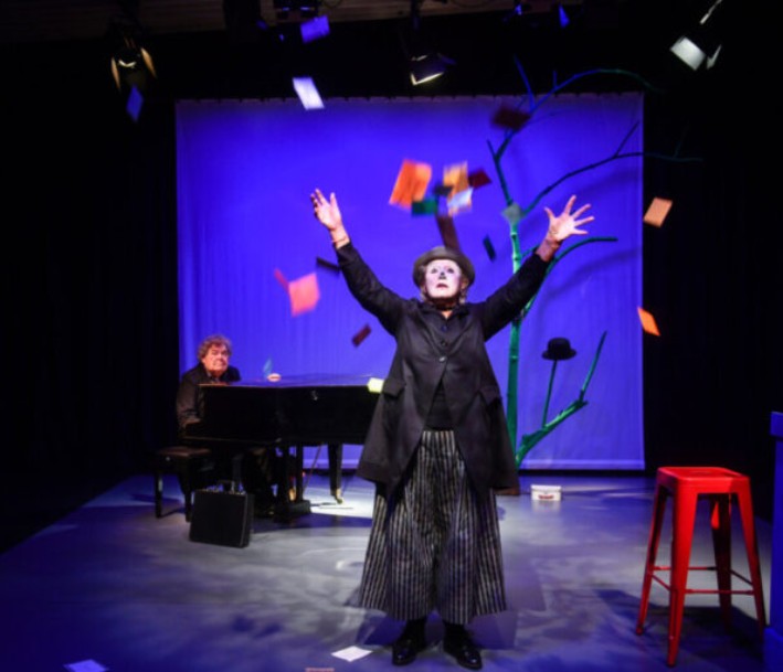Schauspieler auf der Bühne