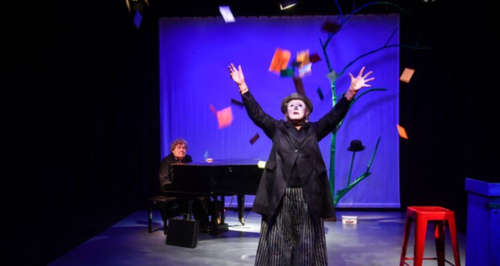 Schauspieler auf der Bühne