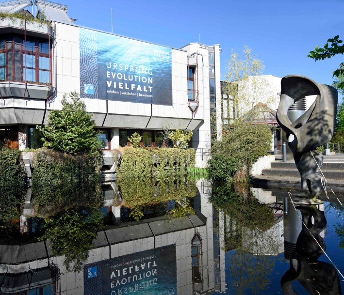 Foto: Bildarchiv Aquazoo Löbbecke Museum Außenansicht des Aquazoo Löbbecke