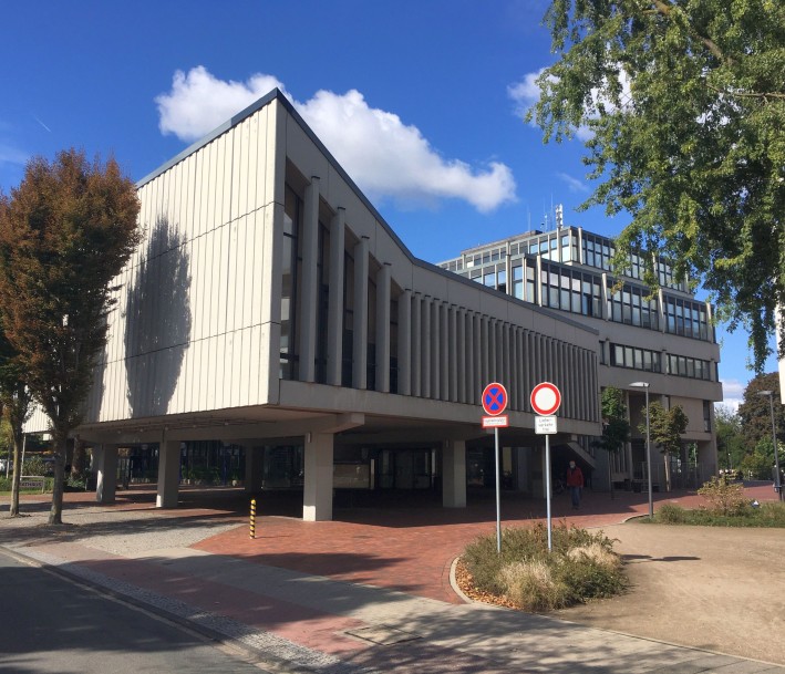 Das Stadtarchiv Greven befindet sich im Grevener Rathaus.