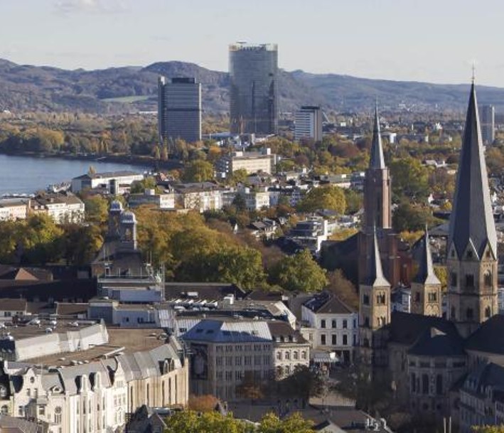 Blick über die Stadt Bonn