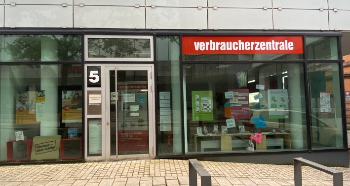 Bild vom Eingang der Beratungsstelle