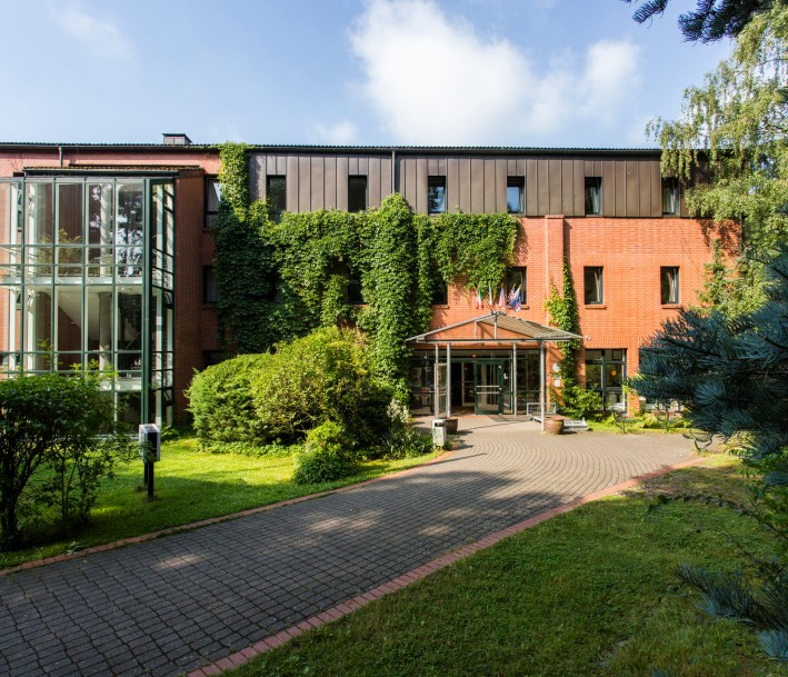 Außenansicht der Jugendherberge Bonn