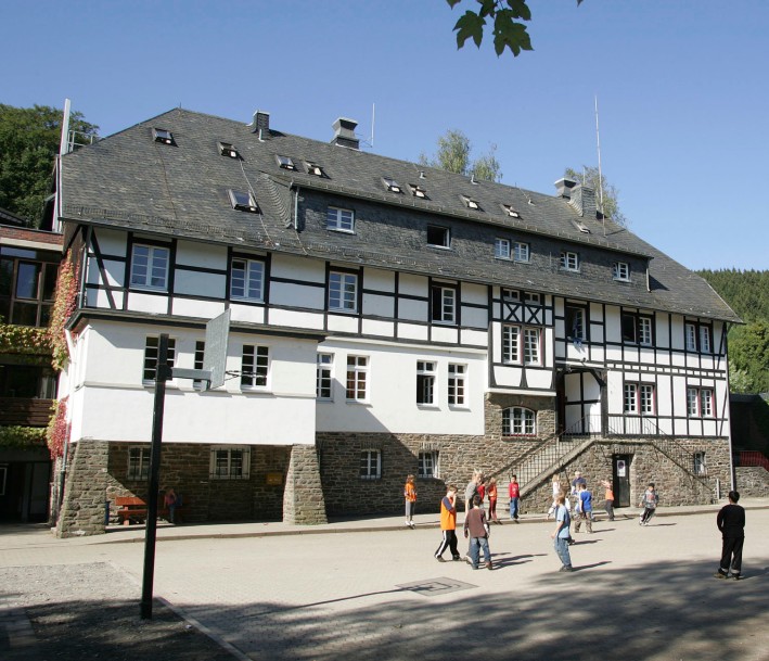 Foto: DJH LVB Rheinland Außenansicht der Jugendherberge Hellenthal Erlebnispädagogik- und Outdoor-Zentrum