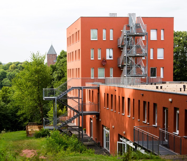 Foto: DJH LVB Rheinland Außenansicht der Jugendherberge Nideggen
