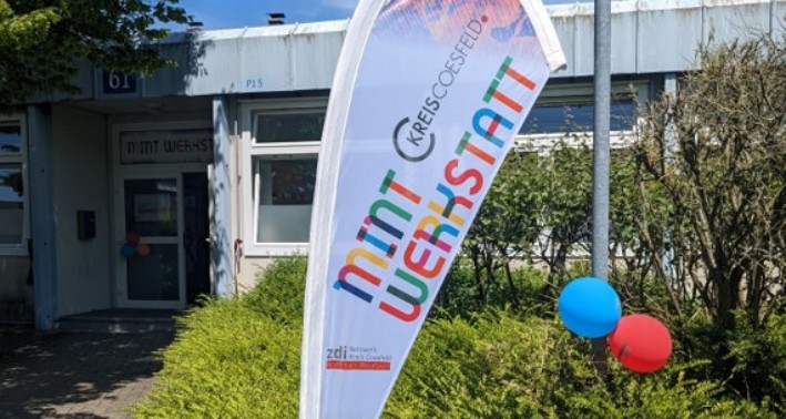 Außenansicht Pavillon MINT WERKSTATT