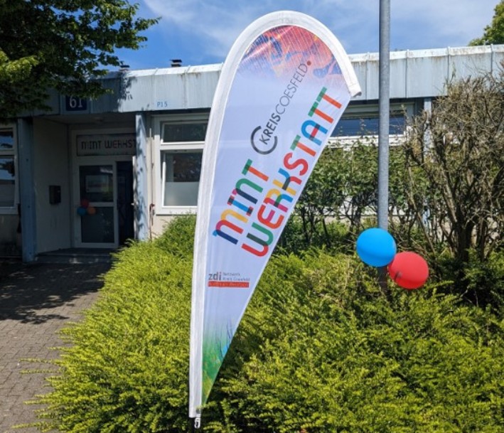 Außenansicht Pavillon MINT WERKSTATT
