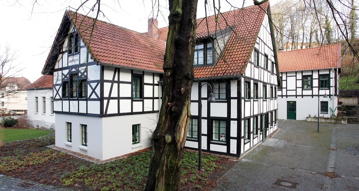 Die Historische Sammlung Bethel, untergebracht in dem Haus, in dem die Arbeit Bethels 1867 begann.