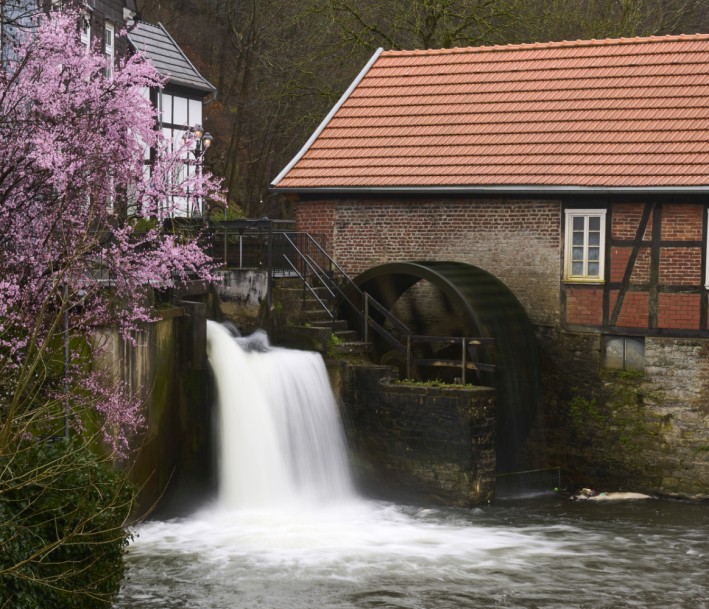 Foto: Kultur- und Heimatverein / Klaus Peter Kappest Das Foto zeigt das Historische Ensemble Stütings Mühle
