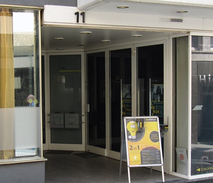 Foto: Dunkelcafé Unser Lernort in der Siegener Oberstadt