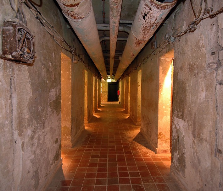 Blick in die Bunkeranlage