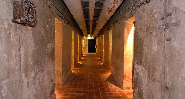 Blick in die Bunkeranlage