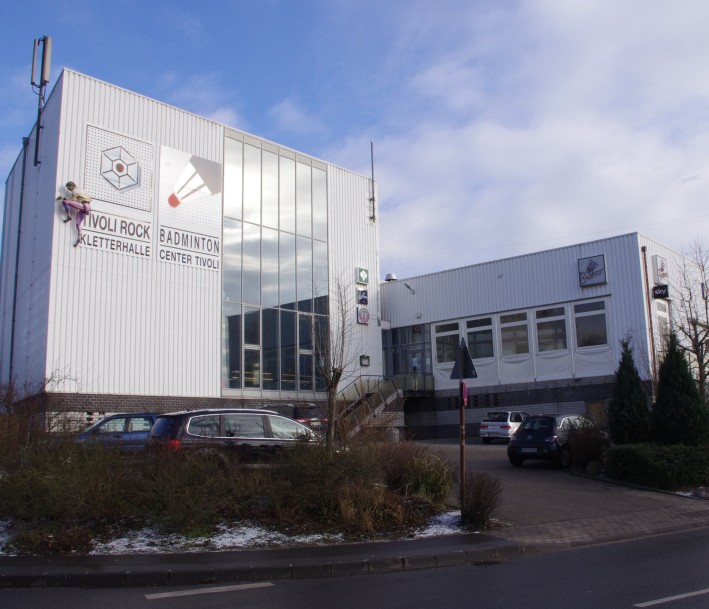 Foto: Badminton- & Kletterhalle Tivoli GmbH Badminton- und Kletterhalle Tivoli