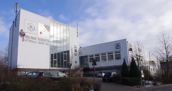 Badminton- und Kletterhalle Tivoli