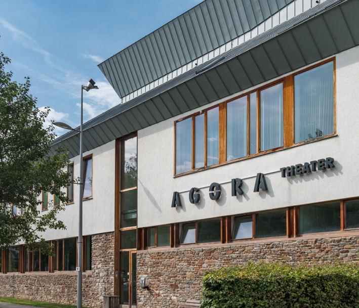 Foto: AGORA Theater Das AGORA Theater ist angegliedert an das Kultur-, Konferenz- & Messezentrum Triangel.