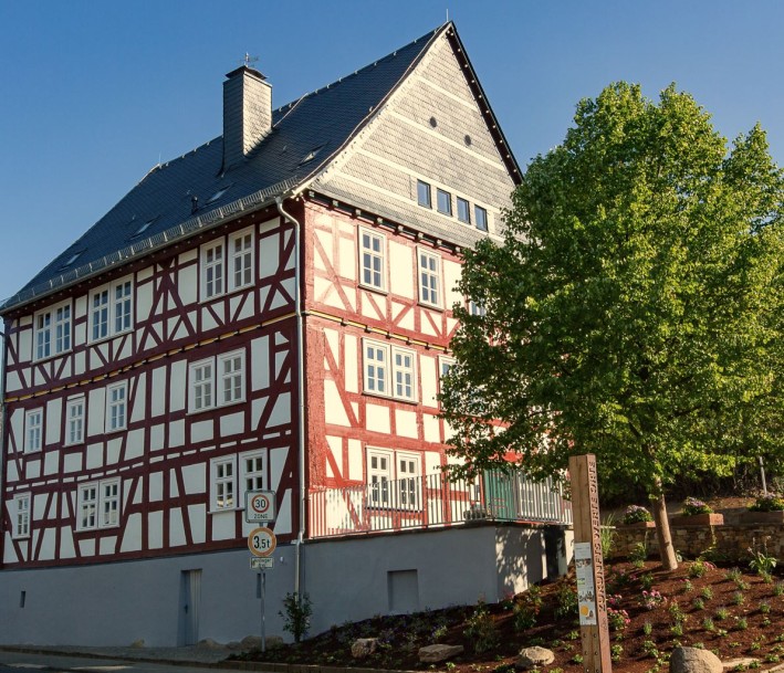 Foto: Gottfried Bräuer Gebäude Alte Vogtei Burbach