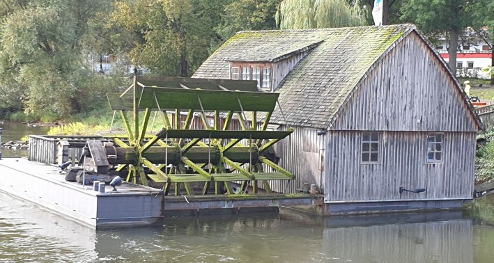 Das Foto zeigt die Schiffmühle in Minden.