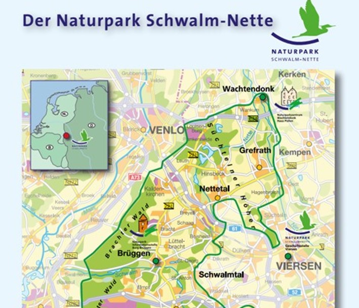 Übersichtskarte Naturpark Schwalm-Nette