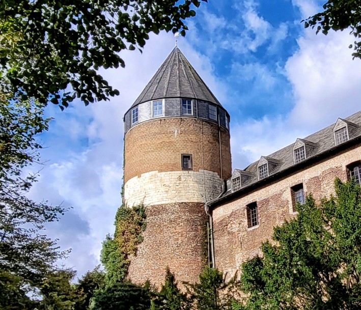 Ansicht der Burg Brüggen