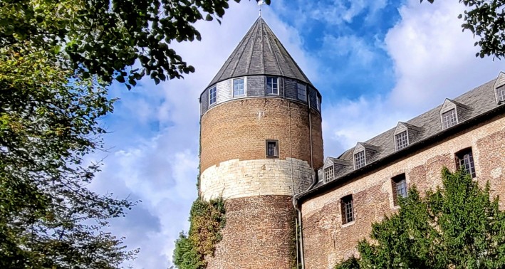 Ansicht der Burg Brüggen