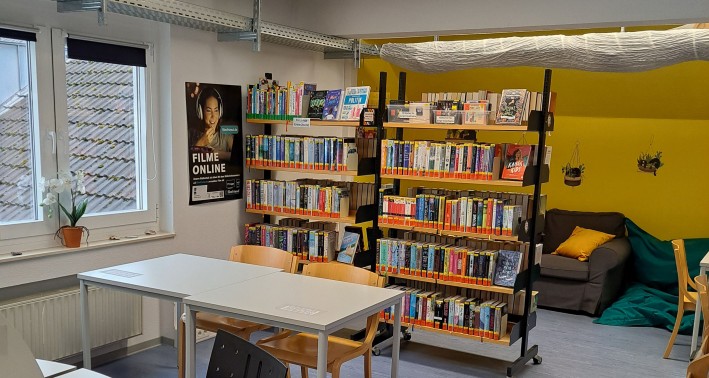 das Lerncenter in der Stadtbücherei