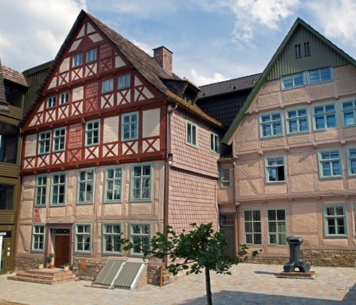 Blick aufs Gebäude