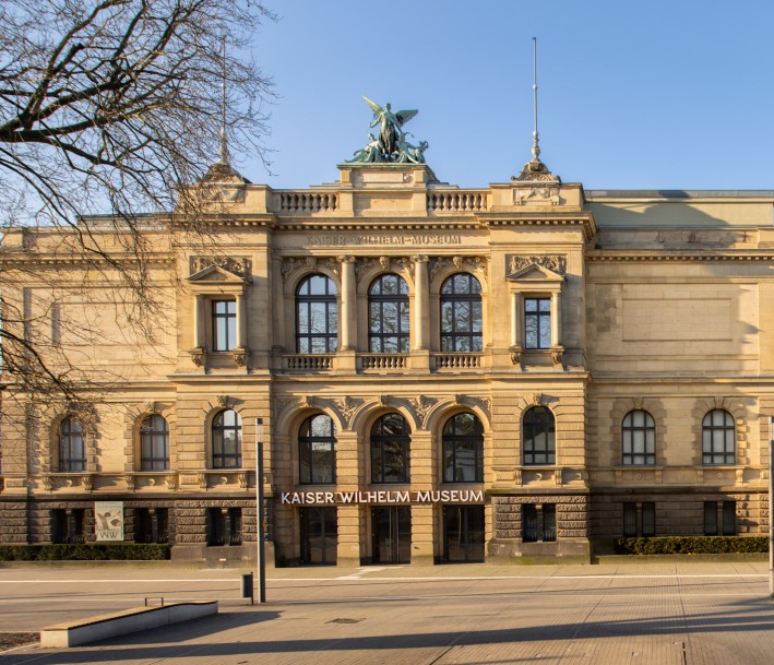 Außenansicht des Kaiser Wilhelm Museums