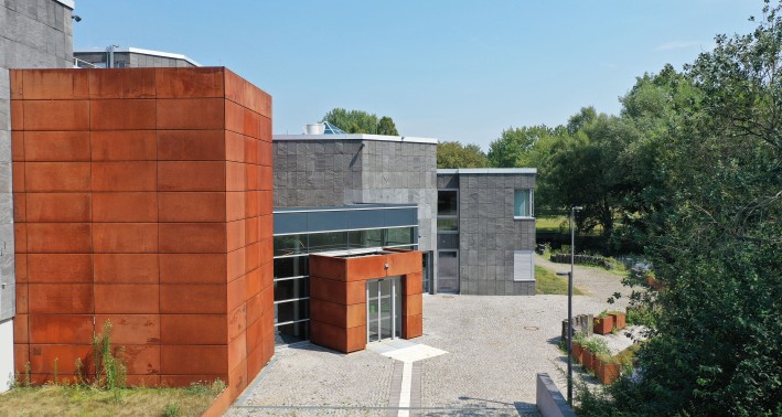 Blick auf das Gebäude des Naturmuseum Dortmund