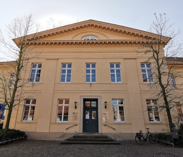 Gebäude der Stadtbücherei Warendorf