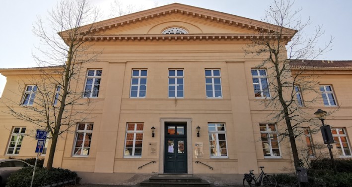 Gebäude der Stadtbücherei Warendorf