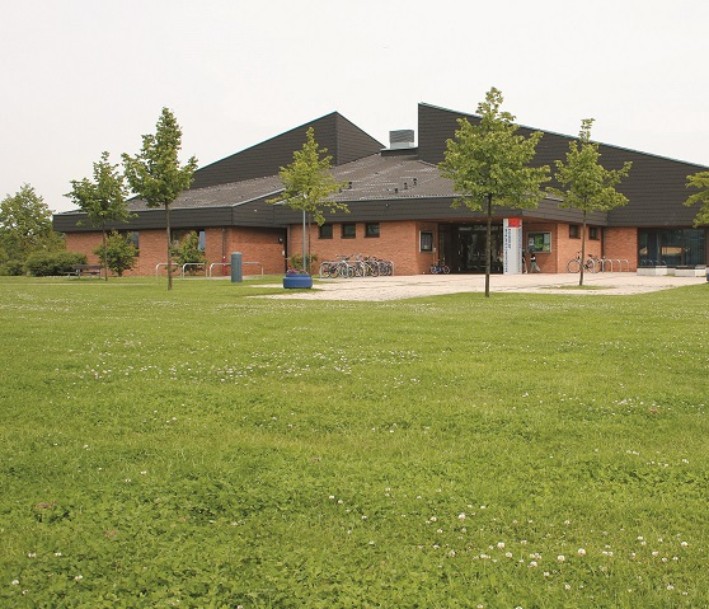 Das Gebäude des Begegnungszentrum Meerwiese von außen