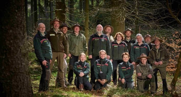 Unser Team der SPA WET Ranger Südwestfalen und das Waldpädagogische Büro des HSK