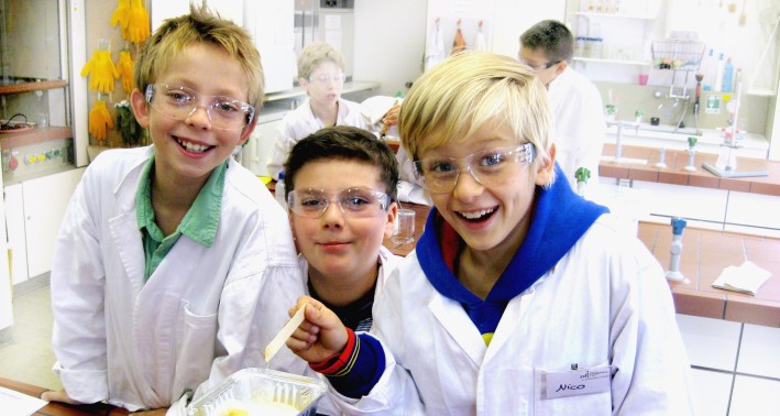 zdi-Chemiekurs mit 5-Klässlern des Gymnasiums Horkesgath