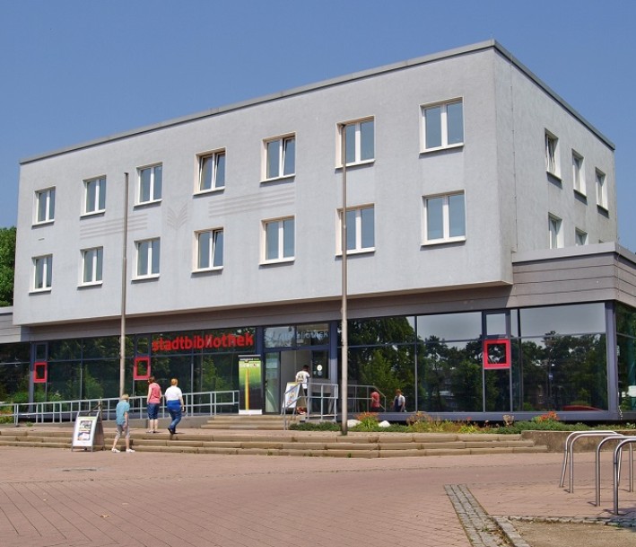 Gebäude der Stadtbibliothek Herne-Wanne