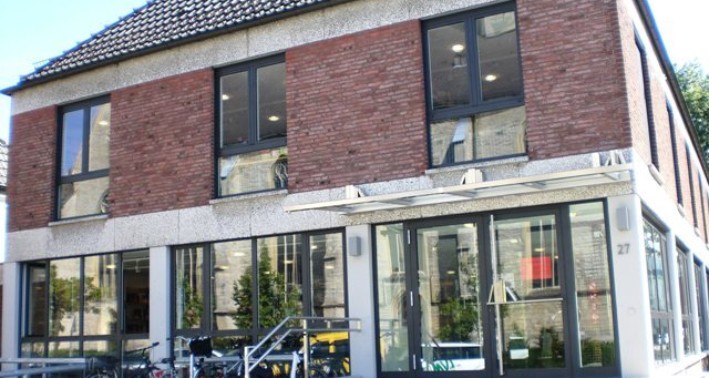 Gebäude der Bücherei Beckum