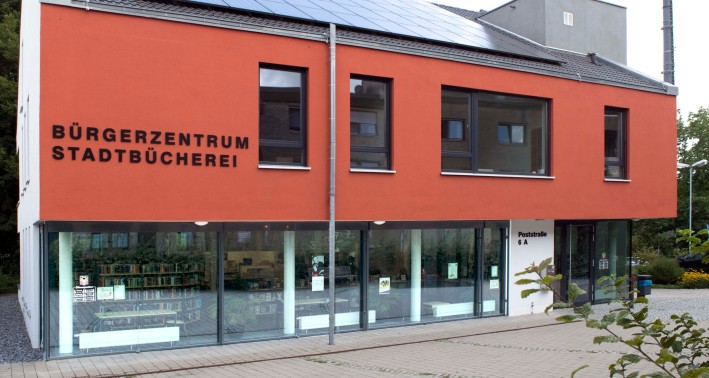 Gebäude der Stadtbücherei 
