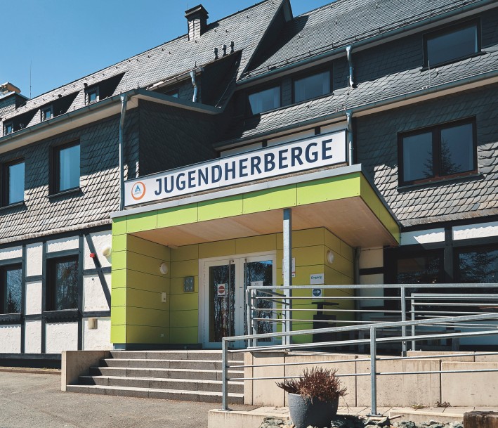 Foto: DJH WL Das Gebäude des Lernorts Jugendherberge Winterberg