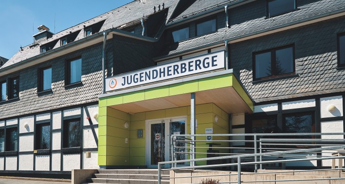 Das Gebäude des Lernorts Jugendherberge Winterberg