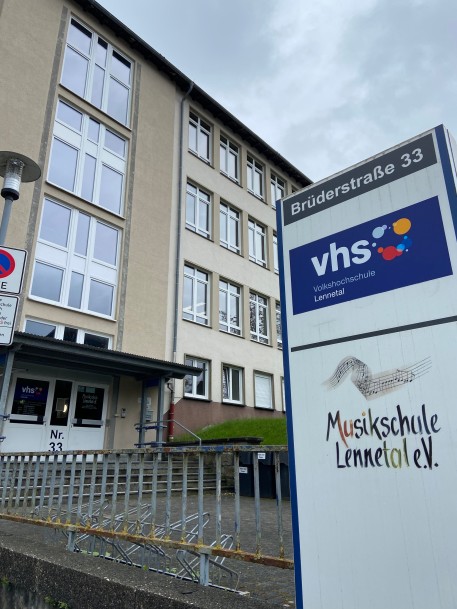 Verwaltungs- und Unterrichtsräume am Hauptsitz in Werdohl