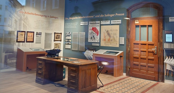 Ausstellungsraum des Max-Leven-Zentrum, Foto: Daniela Tobias