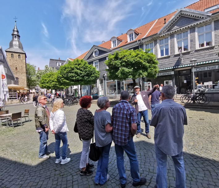 Altstadtführung in Hattigen organisiert vom Lernort Hattingen zu Fuss